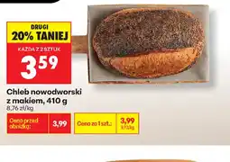 Biedronka Chleb nowodworski z makiem oferta