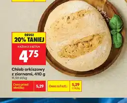 Biedronka Chleb orkiszowy z ziarnami oferta
