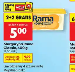 Biedronka Rama Margaryna oferta