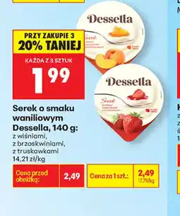 Biedronka Dessella Serek waniliowy oferta