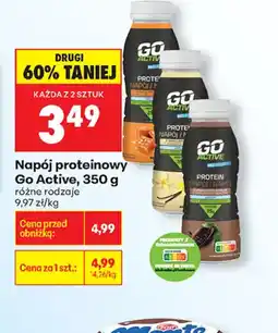 Biedronka Napój proteinowy Go Active oferta