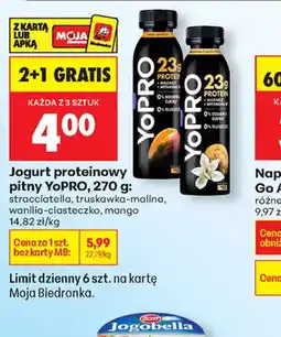 Biedronka YoPRO jogurt proteinowy oferta