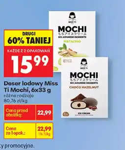 Biedronka Deser lodowy Miss Ti Mochi oferta