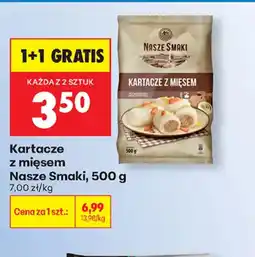 Biedronka Kartacze z mięsem Nasze Smaki oferta