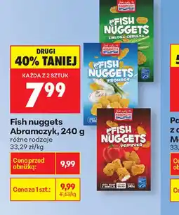 Biedronka Abramczyk Fish nuggets oferta
