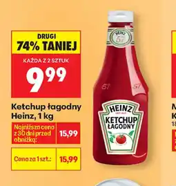 Biedronka Heinz Ketchup łagodny oferta