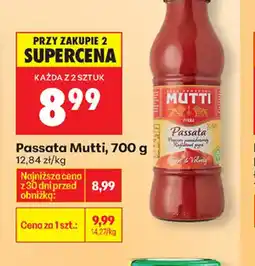 Biedronka Mutti Passata oferta