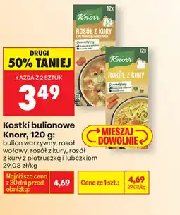 Biedronka Kostki bulionowe Knorr oferta