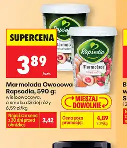 Biedronka Marmolada Owocowa Rapsodia oferta