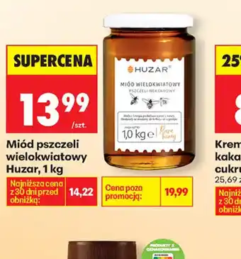 Biedronka Miód pszczeli wielokwiatowy Huzar oferta