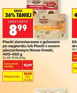 Biedronka Placki ziemniaczane Nasze Smaki oferta