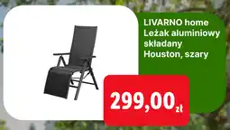Lidl Leżak aluminiowy składany Houston, szary oferta