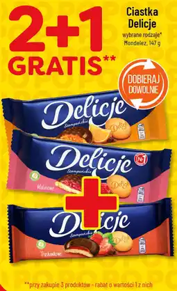 Polomarket Ciastka Delicje wybrane rodzaje oferta