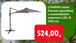 Lidl Parasol ogrodowy z oświetleniem solarnym LED, Ø 300 cm oferta