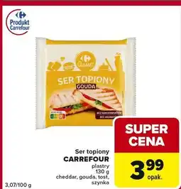 Globi Ser topiony z szynką Carrefour Classic oferta