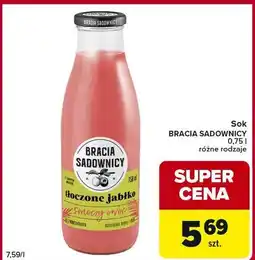 Globi Sok tłoczone jabłko smoczy owoc Bracia Sadownicy oferta