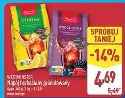 ALDI Napój herbaciany cytryna Westminster oferta