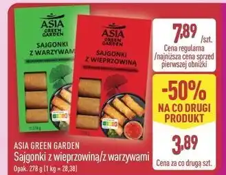 ALDI Sajgonki z wieprzowiną Asia Green Garden oferta