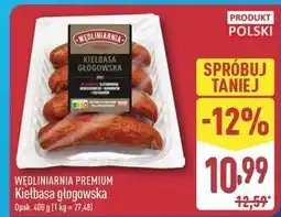ALDI Kiełbasa głogowska Wędliniarnia Premium oferta
