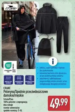 ALDI Spodnie przeciwdeszczowe s-l Crane oferta