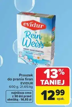 Carrefour Proszek do prania firanek Evidur oferta