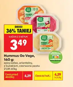 Biedronka Hummus Go Vege oferta
