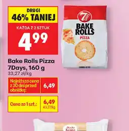 Biedronka 7Days Bake Rolls Pizza oferta