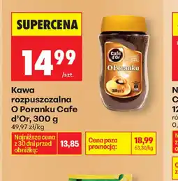 Biedronka Cafe d'Or Kawa O Poranku oferta