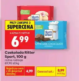 Biedronka Ritter Sport Czekolada oferta