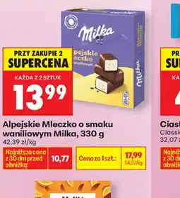 Biedronka Milka Alpejskie Mleczko oferta