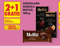 Biedronka Czekolada gorzka Meltie oferta