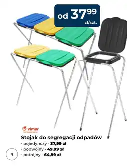 Mrówka Stojak do segregacji odpadów Vimar oferta