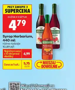 Biedronka Syrop Herbarium oferta