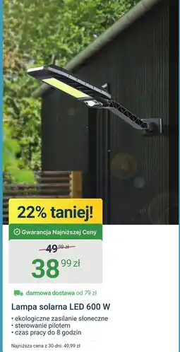 ERLI Lampa solarna oferta