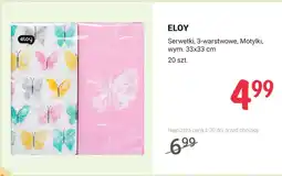 Rossmann Serwetki 3-warstwowe Motylki wym. 33x33 cm oferta