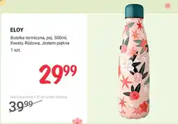 Rossmann Butelka termiczna, poj. 500ml, Kwiaty, Różowa, Jestem piękna oferta