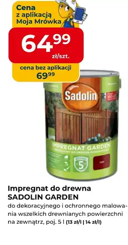 Mrówka Impregnat do drewna Sadolin oferta