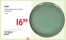 Rossmann Talerz ceramiczny, śr. 26cm, szałwiowy oferta