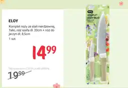 Rossmann Komplet noży ze stali nierdzewnej Talio nóż szefa + nóż do jarzyn oferta