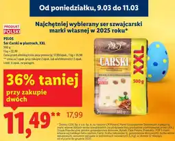 Lidl Ser Carski w plastrach XXL oferta