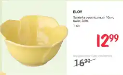 Rossmann Salaterka ceramiczna, śr. 10 cm, kwiat, żółta oferta