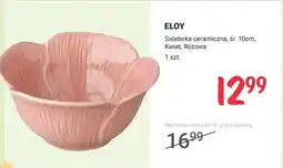 Rossmann Salaterka ceramiczna, śr. 10cm, Kwiat, różowa oferta