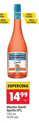 Biedronka Wino Monte Santi Spritz 0% oferta