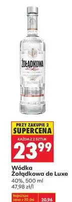 Biedronka Wódka Żołądkowa de Luxe oferta