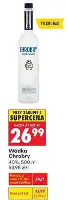 Biedronka Wódka Chrobry oferta
