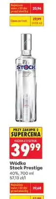 Biedronka Wódka Stock Prestige oferta