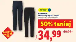 Lidl Spodnie męskie Esmara oferta