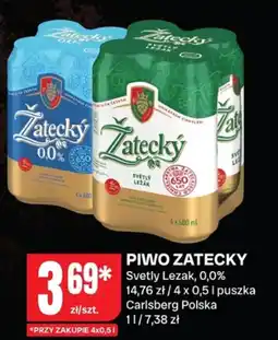Chorten Piwo zatecky svetly lezak, 0,0% carlsberg polska oferta