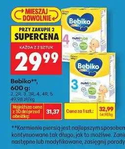 Biedronka Mleko modyfikowane Nutriflor 2, 2R, 3, 3R, 4, 4R, 5 oferta