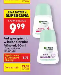 Biedronka Antyperspirant w kulce Mineral różne rodzaje oferta